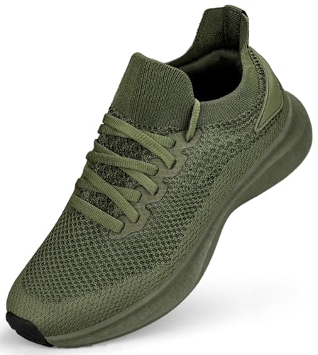 Image of Abboos Women's Walking Shoes - Lightweight Breathable Tennis Sneakers for All-Day Standing & Gym Workouts, Non-Slip Athletic Shoes for Travel and Jogging