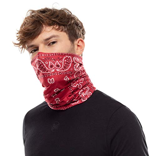 Image of BUFF CoolNet UV Neck Gaiter, UPF 50 Sun Protection, Breathable, Versatile, Quick Dry Face Mask, Multi-Colored, Adult Size