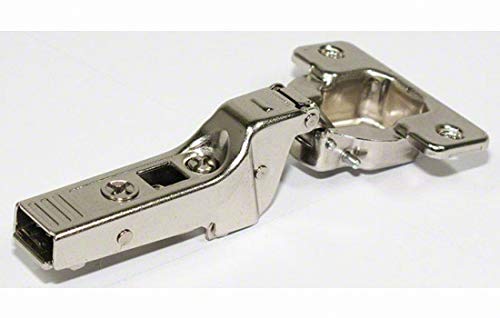 Blum 70T9650.TL Nickel Hinges CLIP Top Partial Overlay Screw-On Cabinet Door Thick Hinge with 95-Degree Opening Angle and Free Swing Function