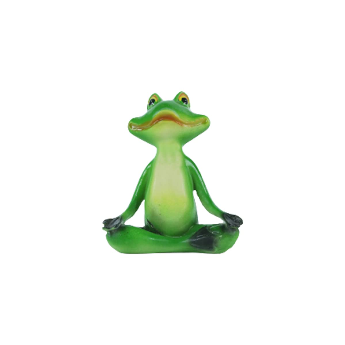 - Wonderland 5.8 Inches Yoga Frogs Sitting For Garden Or Home Dã©Cor