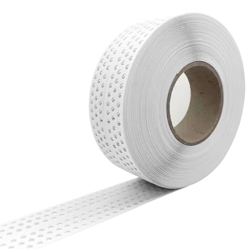 UNRUNFO Drywall Corner Tape Self-Adhesive - Drywall Corner Bead for Inside Outside Corner 1.96'' x 131.2′, white