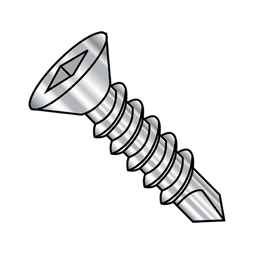 Tornillo autoperforante cabeza plana acero inoxidable 410