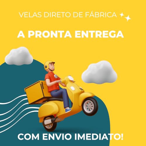 Kit com 8 Velas coloridas, cores variadas, 16 cm de altura, vela palito, Maciça, vela número 5, Marc