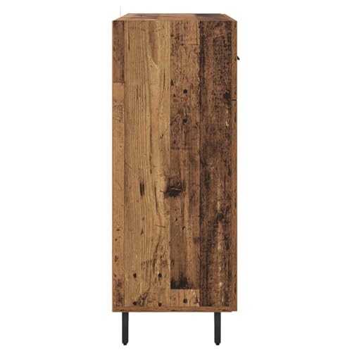 Aparador exclusivo de madera recuperada de diseño moderno y construcción estable superior 8