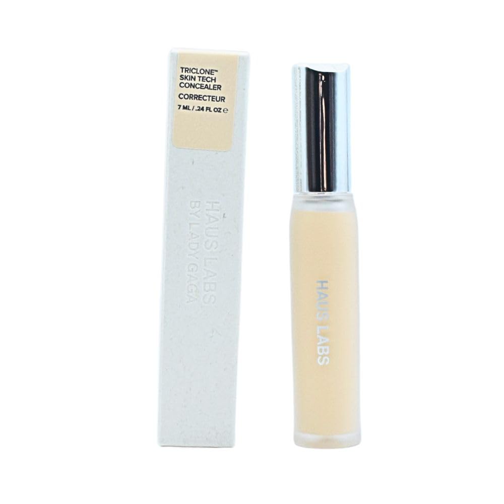 HAUS LABS BY LADY GAGA Triclone Skin Tech Hydrating + De-puffing Concealer with Fermented Arnica 02 Fair Golden