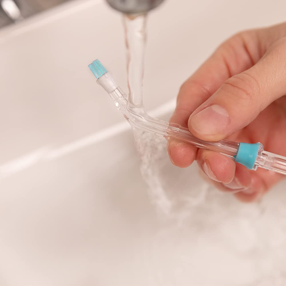 Cecotec Hydropulseur Bucal Bamba ToothCare 1200 Jet Pro 7 buses jusqu'à 1250-1700 impulsions par minute, écran LED, capacité 1000 ml, 10 réglages de pression, IPX4, déinfection à la lumière UV
