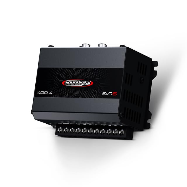SounDigital 400X4 Compact Amplifier