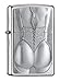 Produktbild Zippo  Girl with Corset  Chrome Brushed  Emblem Attached  Sturmfeuerzeug, nachfüllbar, in hochwertiger Geschenkbox, Brushed Chrome, Einheitsgröße, 2007607