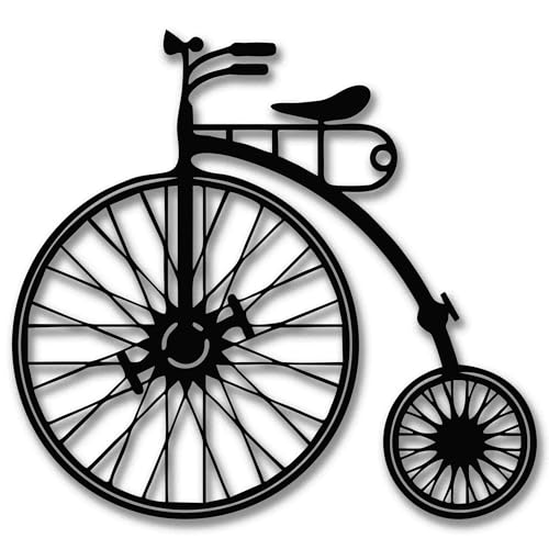 Bicycle Decor - Metal Bike Decor with Waterproof Coating for