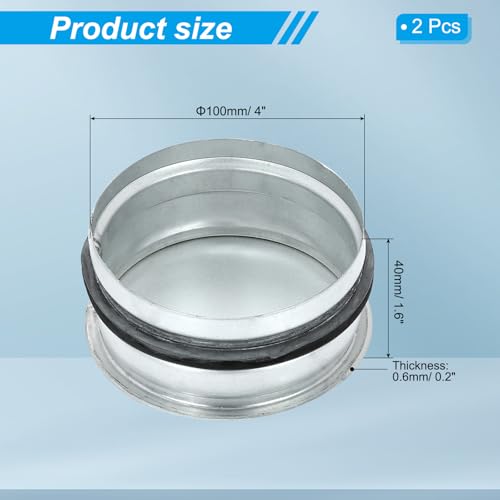 PATIKIL 4 Inch Metal Tee Cap - Image 2