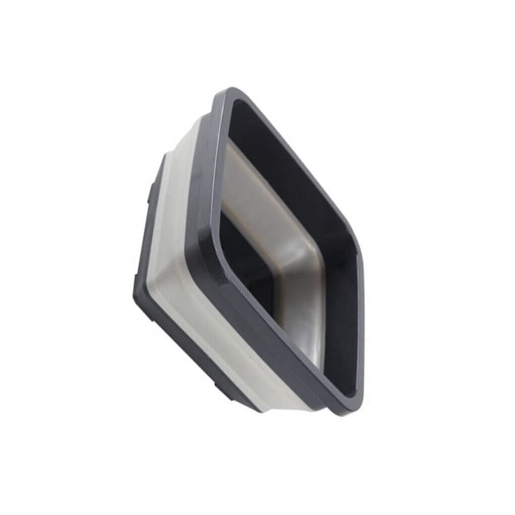 Folding Washbasin Plastic Watertight Wash Basin Stable Outdoor Laundry Cleaning Travel Outdoor Fishing Camping