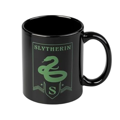 Taza Taza Harry Potter Slytherin - Café Cerámica 355ml, Regalos | Tazas de Café y Desayuno: Merchandising Oficial de Harry Potter | Ya disponible en tu tienda friki favorita! En mundofriki.es!