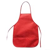 Delantales infantiles para cocinar, ropa protectora para proyectos de arte infantil
