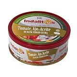 5 latas de 220 gr. de Tomate Natural con Aceite de Oliva Virgen Extra y Ajo