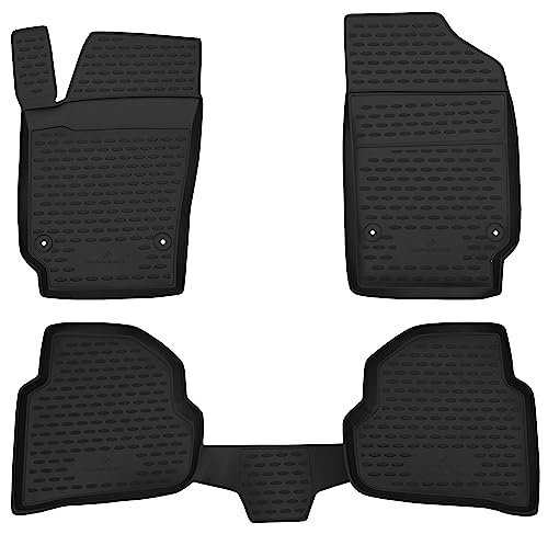 Tapis voiture en caoutchouc Polo IV WALSER empêche l'humidité et les odeurs