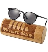 Amazon.co.jp: [What Say] FASHION OUTDOOR UV400 偏光レンズ ゴールド