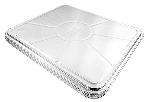 Pactogo Disposable Aluminum Foil Oven Liner 18.5" X 15.5" (Set Of 10) #TOP5