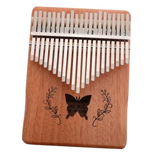 UPKOCH 親指ピアノ 鍵 カリンバ 木製 携帯便利 小型楽器 初心者向け 音楽練習 手で弾く 指ピアノ 家用 音楽玩具 クリエイティブな演奏体験