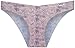 Vince Camuto Women's Bikini Underwear - 5 Pack Ultra Soft & Breathable Seamless Sexy Lingerie Panties for Women, Size X-Large, Flower/Rose/Geometric/Black/Ash