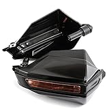 Universal Motorcycle Handguards 7/8" 22mm Handle Protector Shield Motorbike Motocross Scooter Windpr