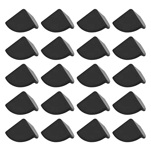 SAYAYO Eckenschutz Metall – 8 Stück Schwarze Kantenschützer Für Kisten, Flightcases Und Möbel