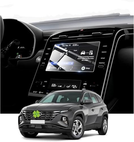 Film Écran Tucson NX4 8 Pouces Verre Trempé pour Navigation GPS Autoradio LCD 2021-2024