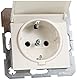Berker SCHUKO-Steckdose pws/gl 47518989 mit Klappdecke B.1;B.3;B.7;S.1 Steckdose 4011334280774