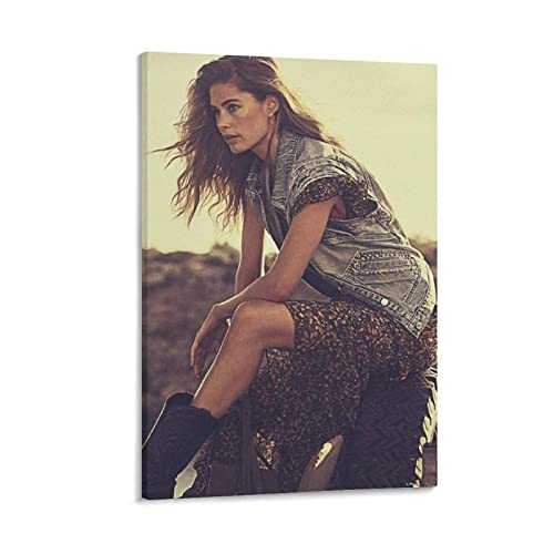 BOLYUM Pintura De La Lona 60 * 90cm Senza Cornice Attore Modello Carattere Donna Decorativa Tela Arte Parete Soggiorno Poster Camera da letto Cover