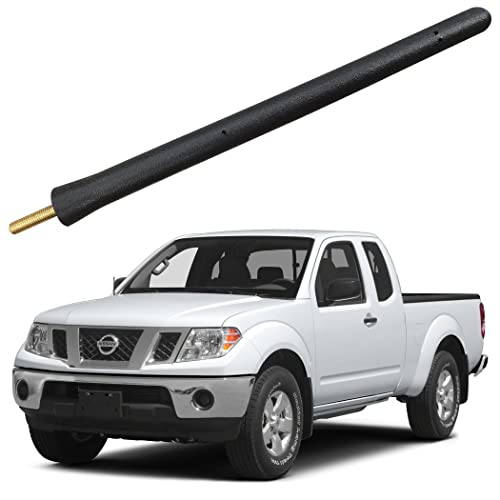 6 3/4 Inch Short Antenna for Nissan Frontier (2005-2019), Nissan Frontier Antenna - Car Wash Proof, Internal Copper Coil Antenna Mast Replacement