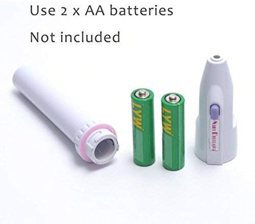 AADGEX Professional Electric Plastic Manicure Nail Art File Drill Pen Polish Tool (Multicolour), 5 Bits Set - Image 2