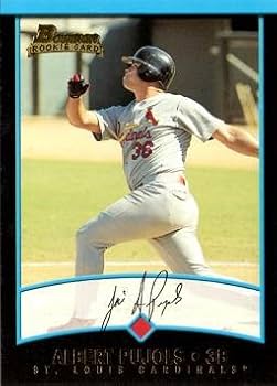 Amazon.com: 2001 Bowman Baseball #264 Albert Pujols Rookie