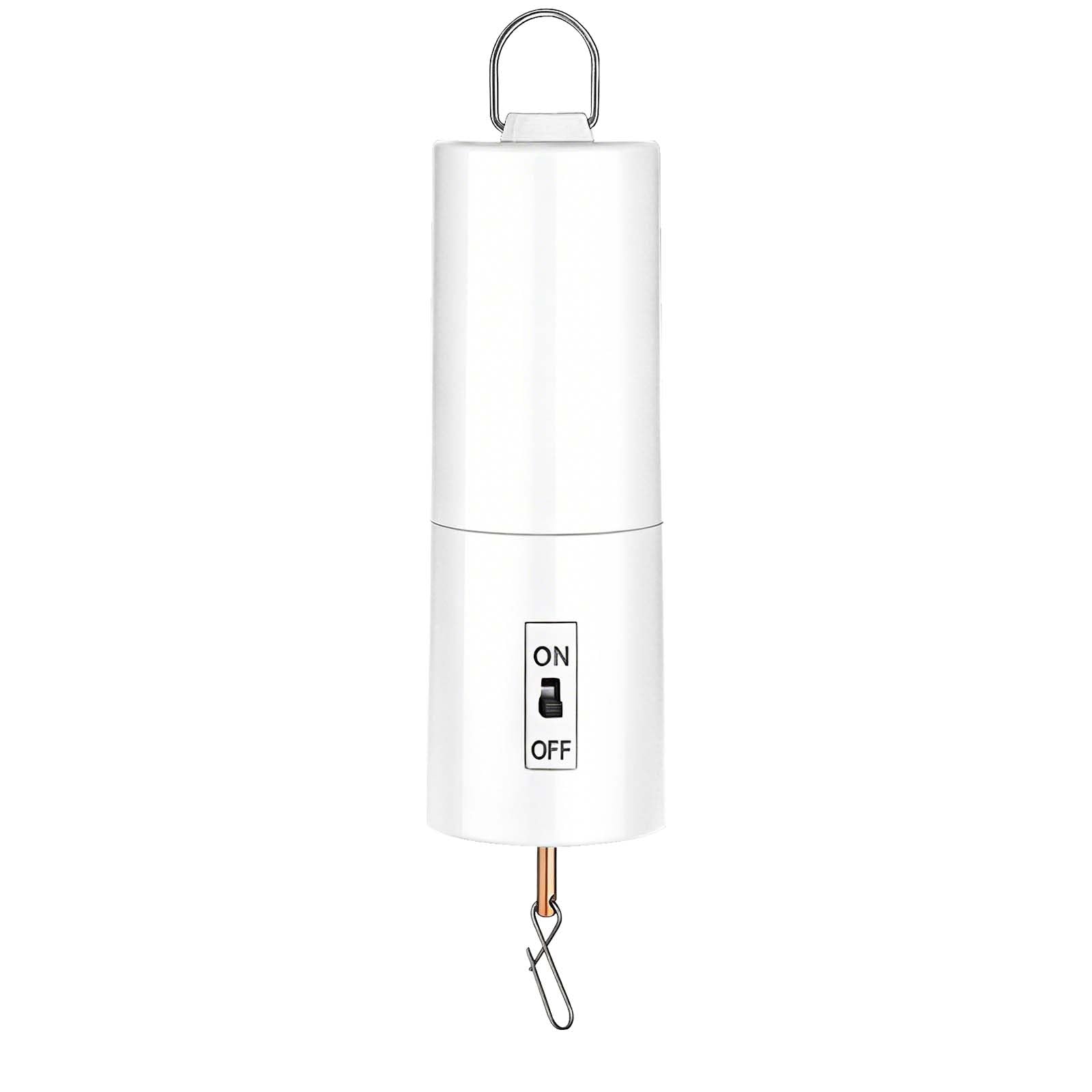 OMCCHK Slow Rotating Disco Ball Motor Operated, Small Hanging Display Ornament Spinner, Spinning Crib Mobile Motor for Kinetic Wind Spinner, Mirror Ball, Wind Chimes, Automatic Whirl Decor White — image 1