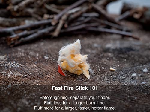 Procamptek Fast Fire Stick - Fire Starting Tinder - 2 Pack #TOP2