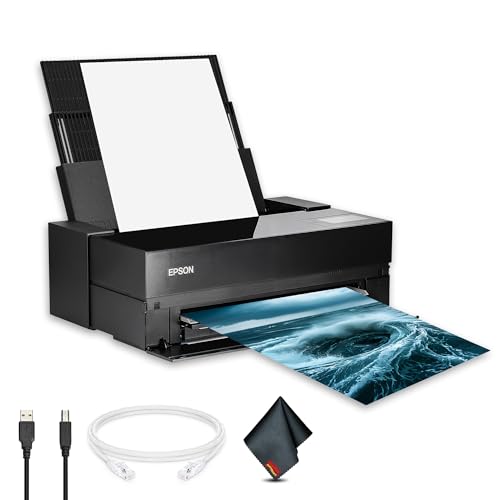 EPSON SureColor P900 17 Inch Photo Printer (C11CH37201) Bundle with...