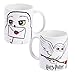 Harry Potter Tasse - Hedwig Kaffeetasse Becher Kaffeebecher aus Keramik Weiß 320 ml