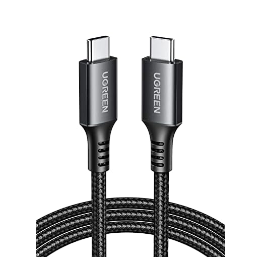 UGREEN Cavo USB Type C 60W, Cavo USB C Ricarica Rapida PD3.0 3A Compatible con iPhone 15 Plus Pro Max, Macbook Pro 2023, iPad Pro, Galaxy S23,S23+,S23 Ultra,S22,A53,A33, Pixel 7, Steam Deck ecc 1M