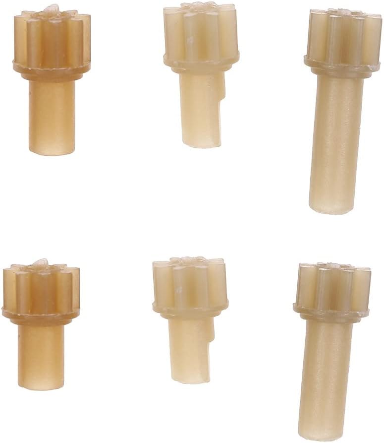 DAGIJIRD 6 PCS 1/28 RC Model Car Driving Gear Sets Repair Parts for WLtoys K969 K979 K989 Parts