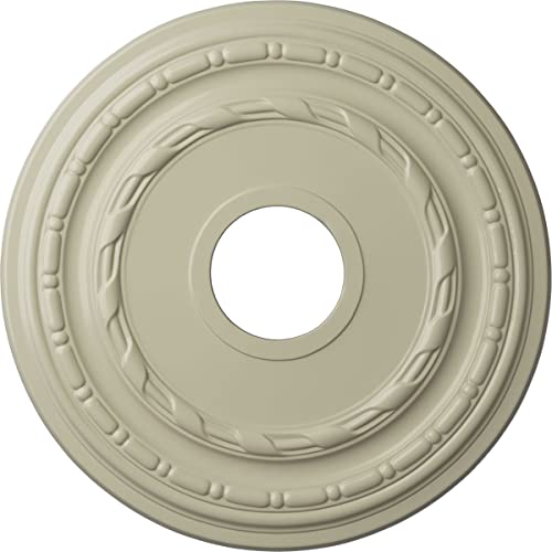 Ekena Millwork CM15DUCYF Ceiling Medallion, Clear Yellow
