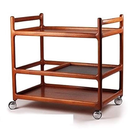 Mp Wood Furniture Modern Wooden Bar Trolly