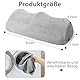 SeiriHelper Ergonomie Kniekissen für Schlafen, Venenkissen Beinhochlagerungskissen, Memory-Schaum Lagerungskissen für Knie und Beine (Grau)
