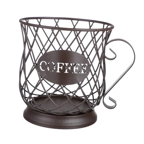 Panier de rangement métal pour capsules de café et dosettes