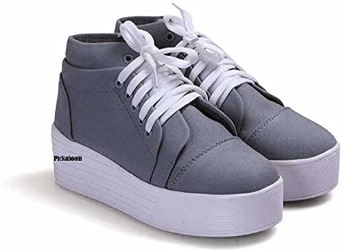 Pickaboom High Heel Sneakers for Women | Cute & Stylish Girls Footwear | Best Suited Fashionable Shoes for All Ladies | Casual Wear Attractive & Loveable