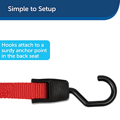 Petsafe Happy Ride Dog Zipline - Back Seat Leash, Great For Travel Red 72 In #TOP1