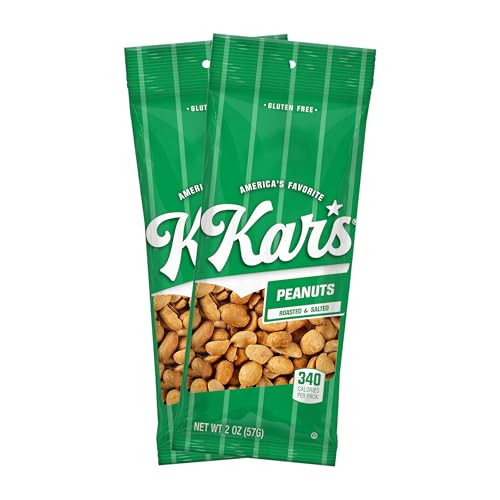 Kar’s Nuts Roasted & Salted Peanut Snacks, 2 oz Individual