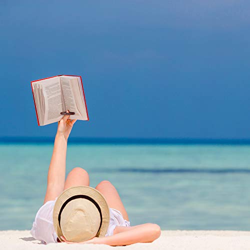 3 Pieces Assorted Size Wooden Book Page Holder, Wooden Thumb Bookmark Novel Reading Ring Accessories Presents For Readers Book Lovers Bookworm Literary Presents (Brown) #TOP4