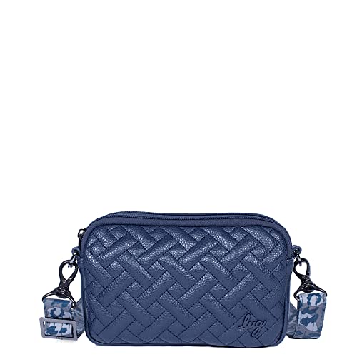 Lug Women's Vegan Faux-Leather Convertible Hip Pouch-Coupe Vl, Navy Blue, Large #TOP14