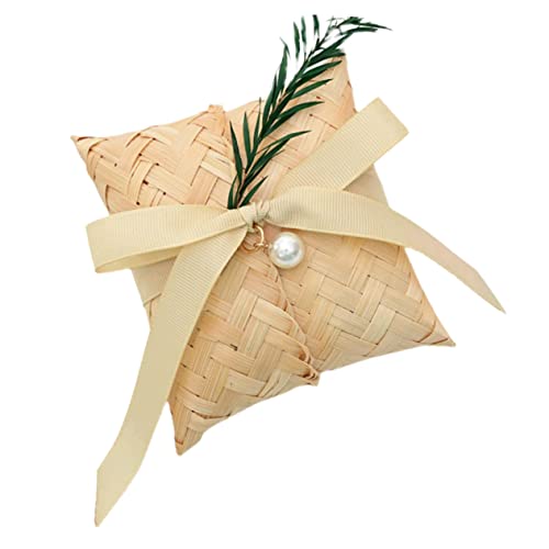 Cabilock Boîtes Cadeaux Petites pour Bijoux Bonbons Mariage Boîtes à Biscuits Dragées Coffrets Cadeaux Bambou