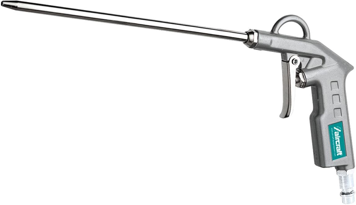 Aircraft 9006248001237 Long Blow Gun, 0 V, Silver