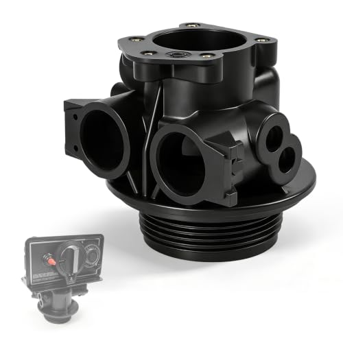 Cuerpo de Válvula Downflow 1 pulg Compatible Fleck 5600 miniatura 1