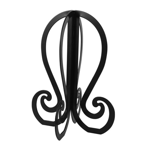 LIFKOME Display Rack Stand Headdress Holder Hairpiece Rack Plastic Easy Storage